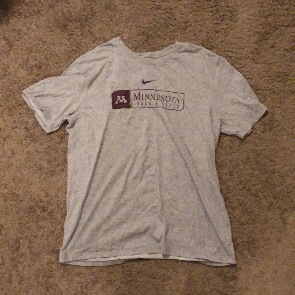 Nike Athletic Short Sleeve Tee Minnesota Track and Field #gophers #track #nike